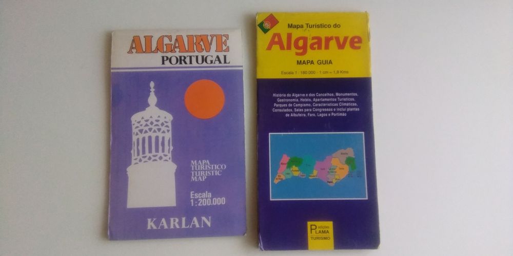 22 mapas/plantas de Portugal, Lisboa, Porto, Madeira, Açores