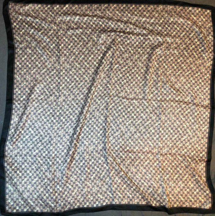Платок Гуччі 90/90СМ Хустка нова в стилі Gucci wool 100%