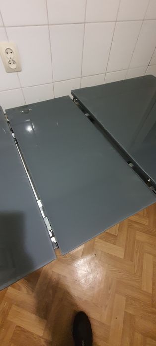 Стол стеклянный обеденный