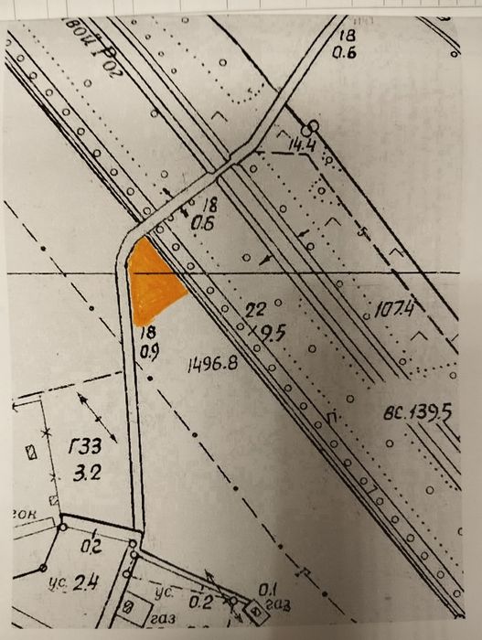 Земельна ділянка на трасі
