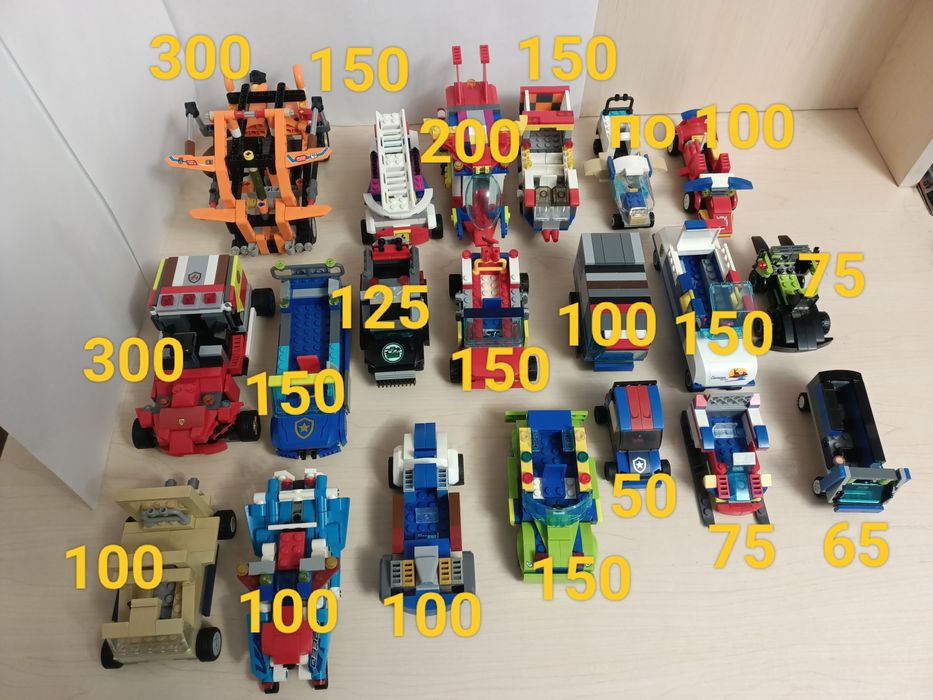 Лего конструктор Lego машинки, техніка, літаки