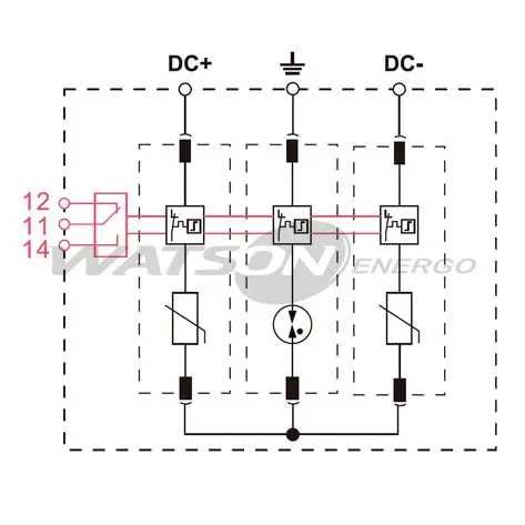Розрядник RST Solar PV T2 G 1000V DC