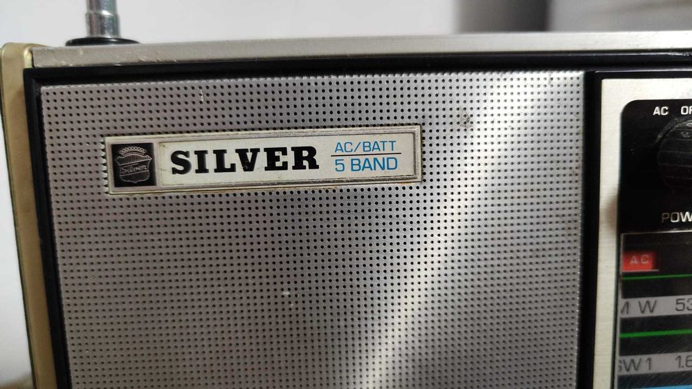 Vendo Radio SILVER Made in Japan