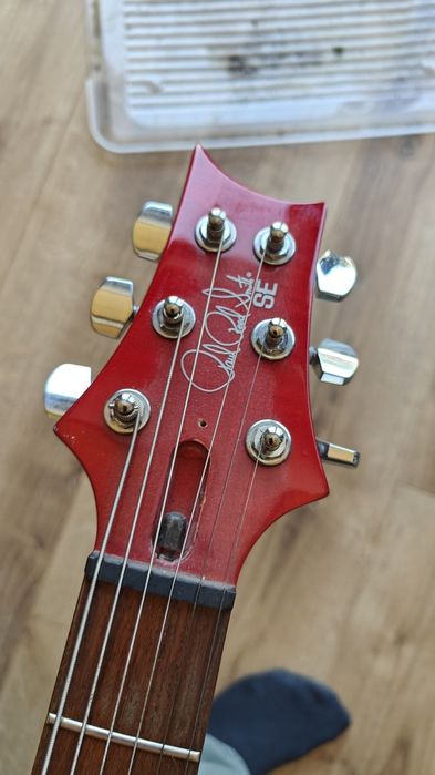 PRS Gitara elektryczna barytonowa SE 277, szkarłatna czerwień