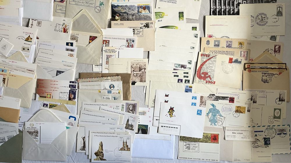 Stare karty pocztowe i koperty