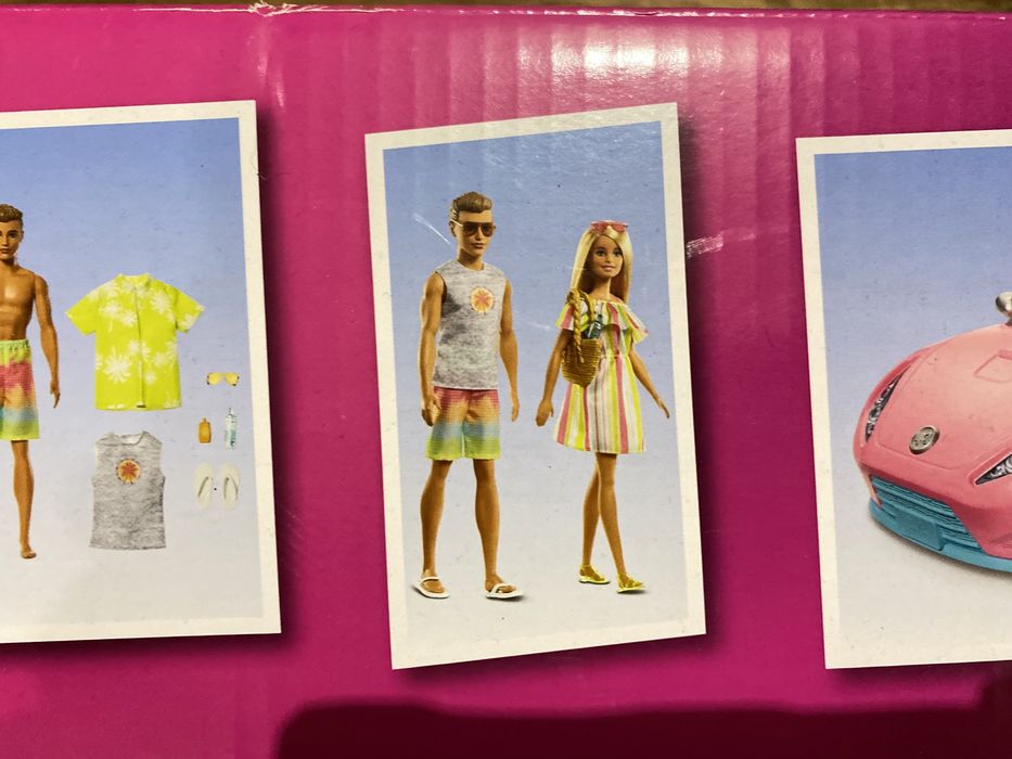Barbie verao com carro e piscina
