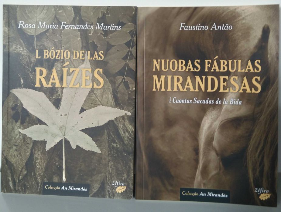 (10) Livros novos. Colecção an Mirandés. Zéfiro. Língua Mirandesa