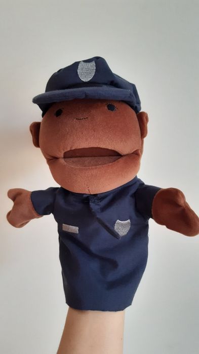 Fantoche de mão de Mulher Polícia Miniland