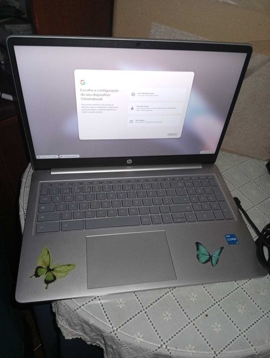 HP Chromebook 15,6” — Excelente estado, pouco uso