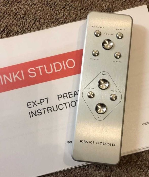 Kinki Studio EX-P7 e EX-M7 (conjunto pré-power)