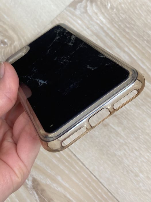 Case etui iPhone 7 8 SE 2020 marmurkowe marble z pływającym brokatem