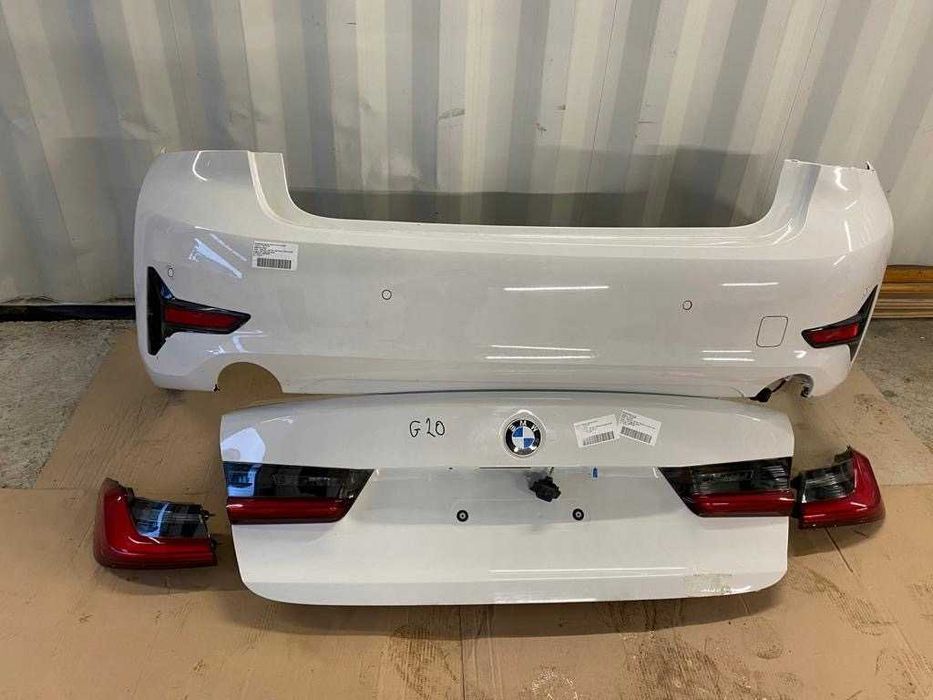 BMW 3 G20 Бампер задній рестайл дорестайл