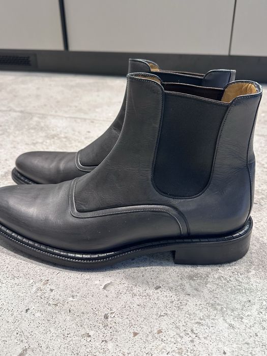 Чоловічі шкіряні челсі A. Testoni, Made in Italy, розмір 42,5