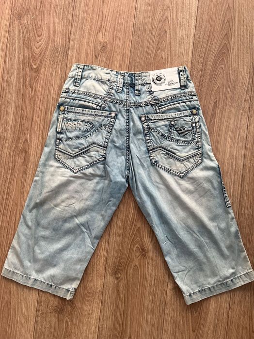 Шорты(бриджи) капри мужские джинсовые / джинсові шорти чоловічі