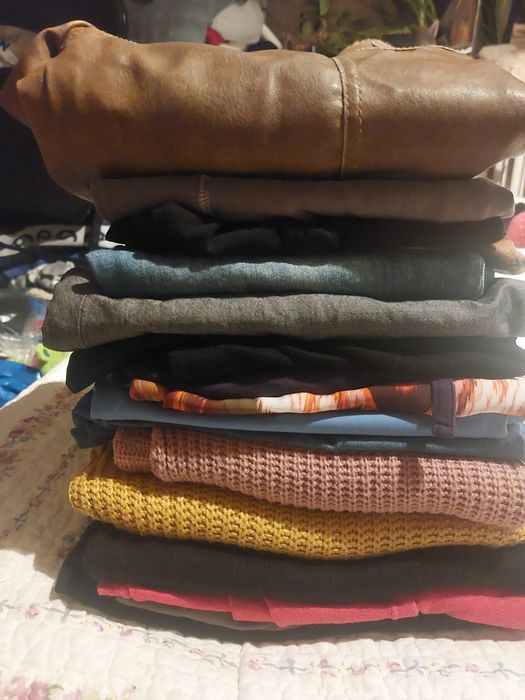 Mix ubrań/ duża paka ubrań damskich r M + kurtka gratis