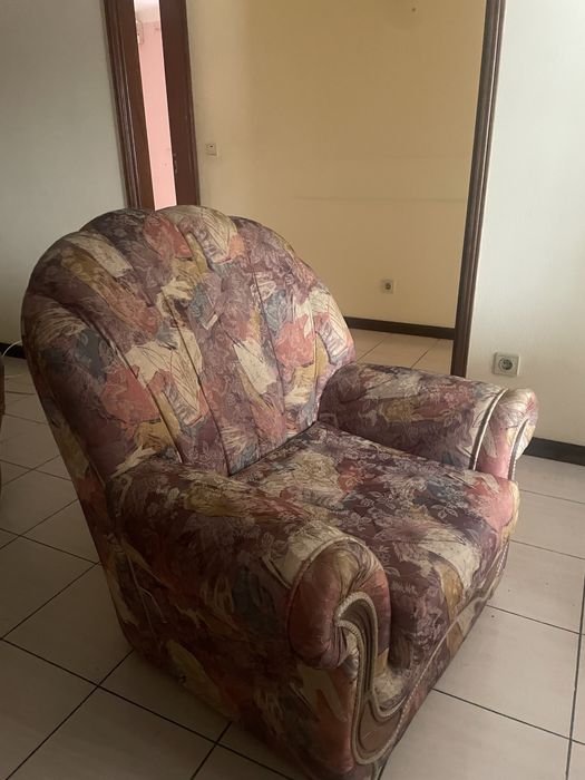 Sofa  florido individual