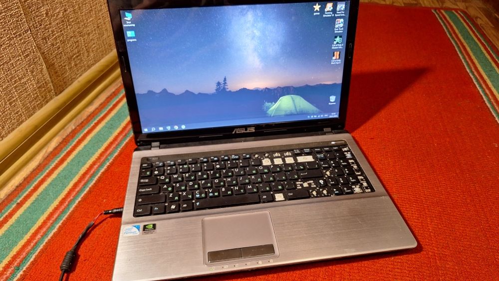 Ноутбук ASUS k53 sm nvidia GeForce GT 630 m