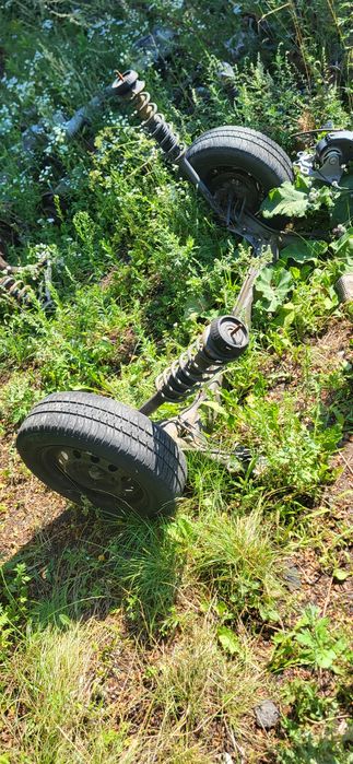 Oś tył z Kołami Pod Mauzer Beczkę