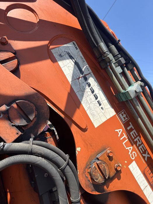 Atlas 165-6 terex radio кран маніпулятор