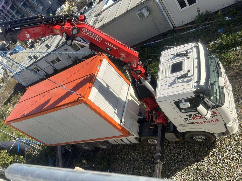 Usługa HDS 10t 17m,usługi transportowe, HDS Transport,Transport maszyn