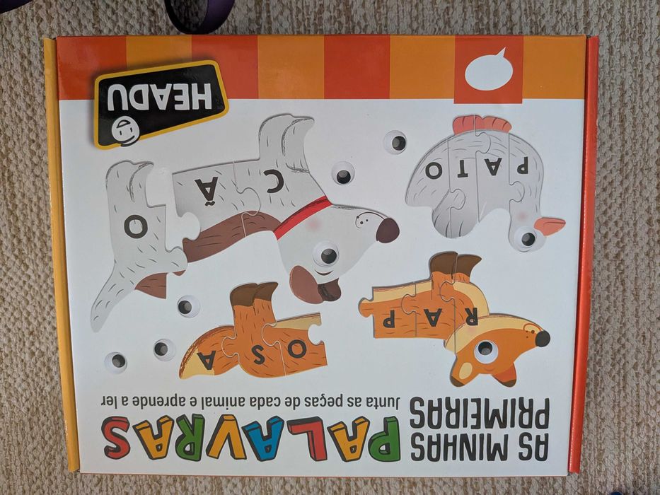 As Minhas Primeiras Palavras"  Headu - jogo educacional