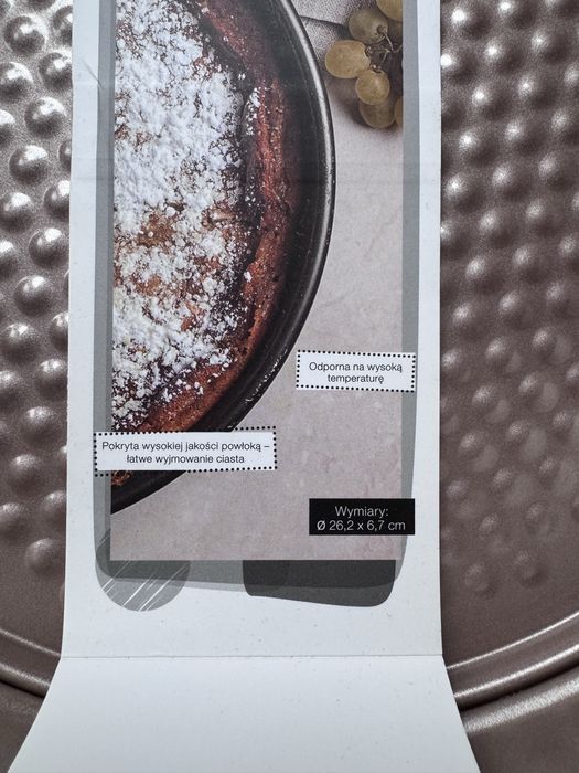 Forma do pieczenia  26 cm / smukee / okrągła