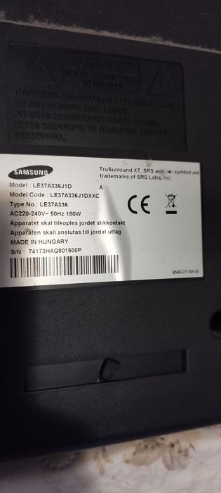 TV Samsung 32" em muito bom estado