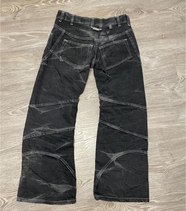 Kone helsinki джинси 2yk casual авангард 30 розмір чорні