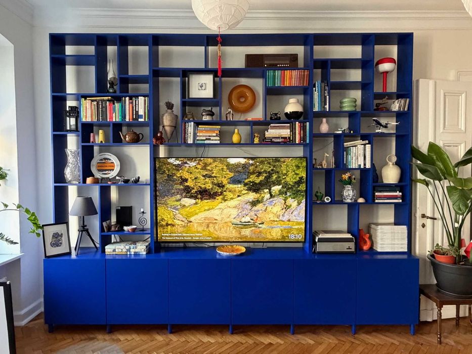 Meble na wymiar – regały, biblioteki, ściany TV | Łódź