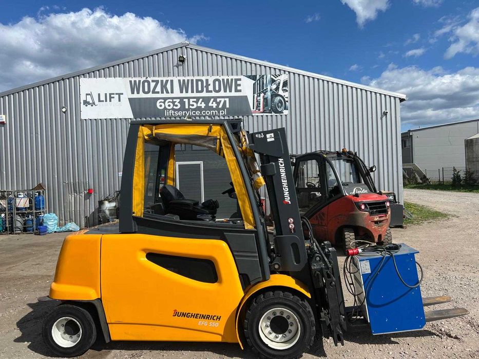 Wózek widłowy elektryczny Jungheinrich EFG S50, 1930 MTH !!! 5t