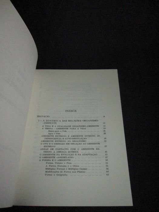 Livros Colecção O Ambiente e o Homem Germano da Fonseca Sacarrão