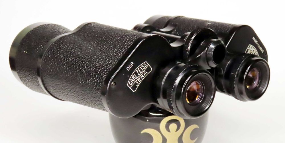 lornetka myśliwska carl zeiss Jena 10x50W , JENOPTEM multi-coated rubinowe powłoki
