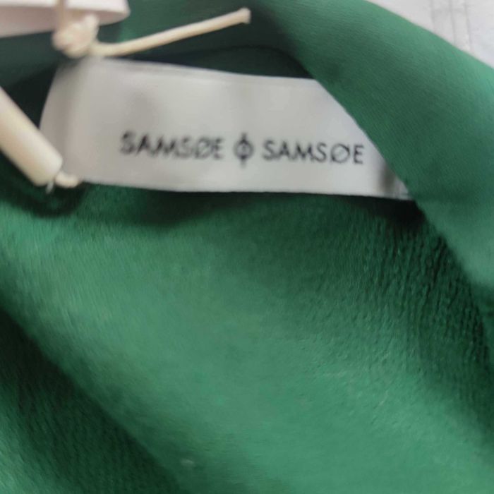 Samsøe Samsøe nowa ciemnozielona sukienka szmaragdowa r.S /36