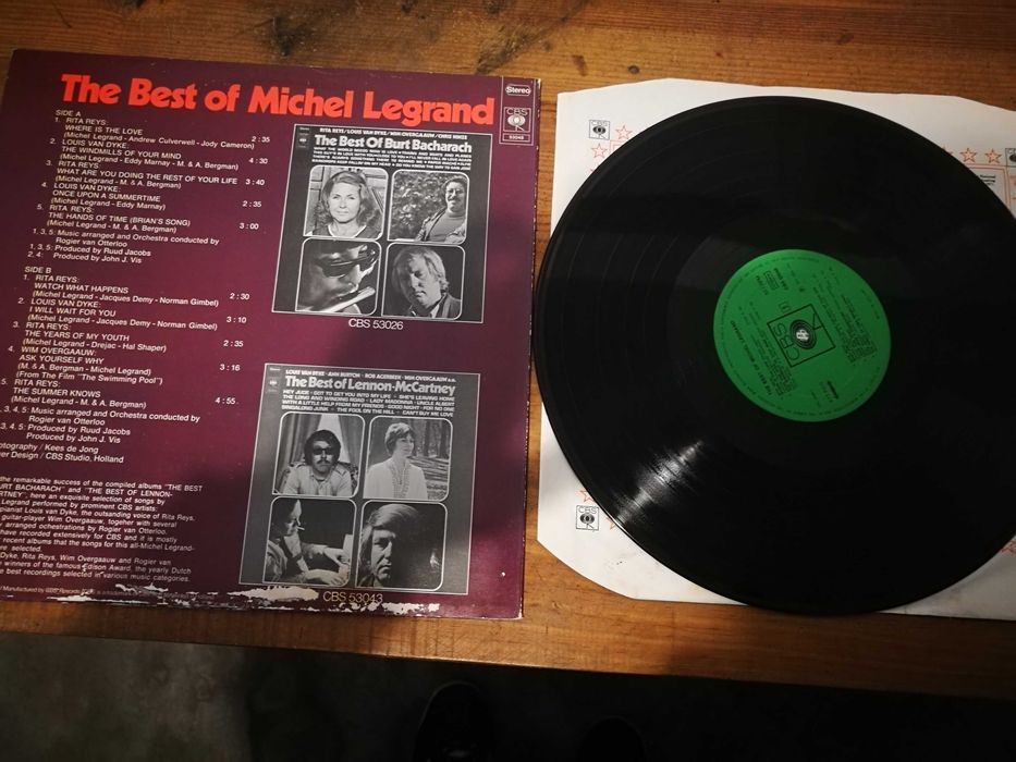 Louis Van Dyke/Rita Keys/ Rogier O. - The Best Of Michel Legrand LP