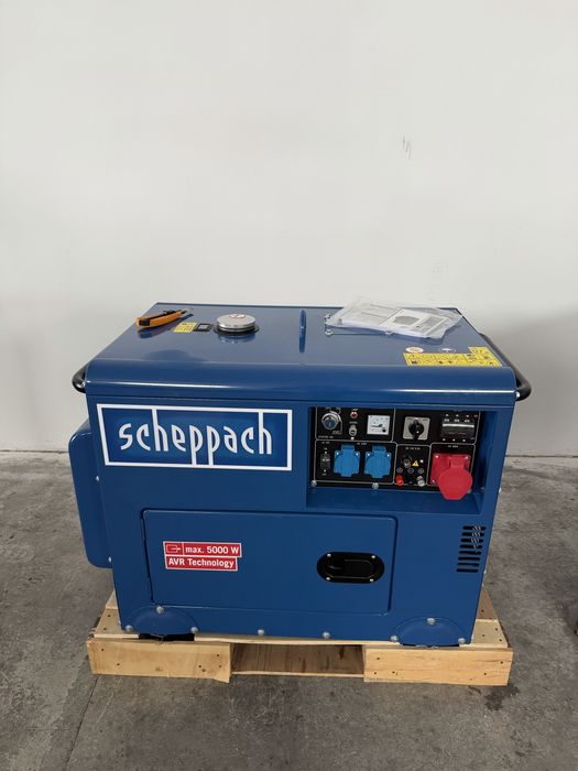 Дизельний генератор Scheppach SG5200D (Germany)