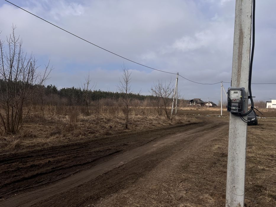 Ділянка  з лічильником під будівництво! 2хв. до міста!