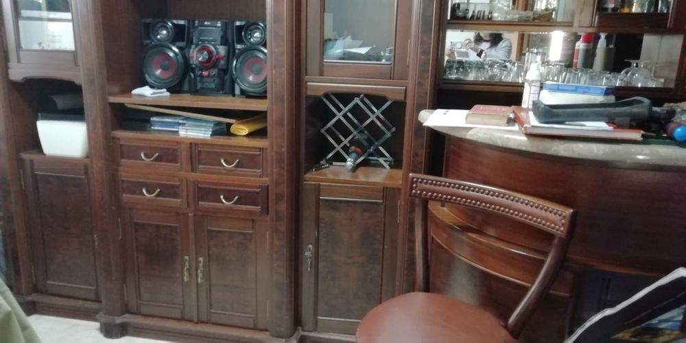 Móvel Bar, TV e Louceiro - em bom estado