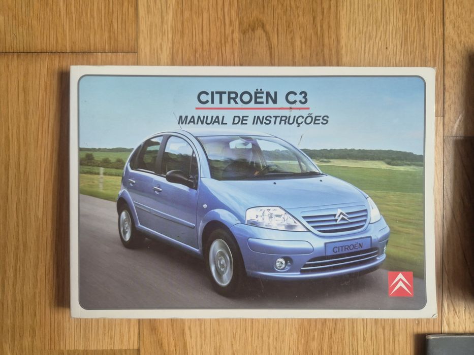Bolsa e manuais citroen C3