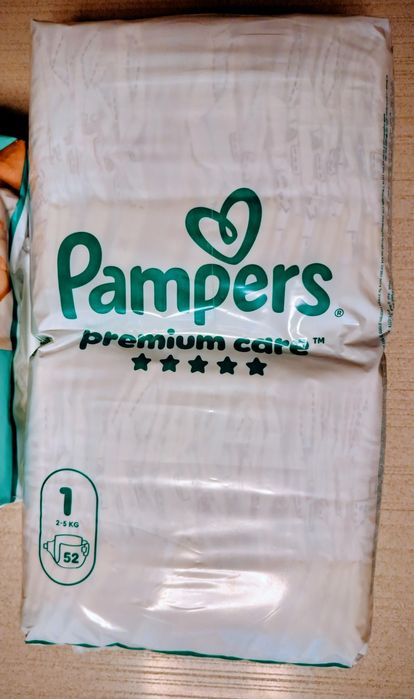 Pampers premium care 1 pieluszki 52 szt
