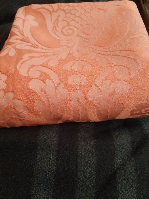 Colcha Vintage Cor Pêssego Jacquard