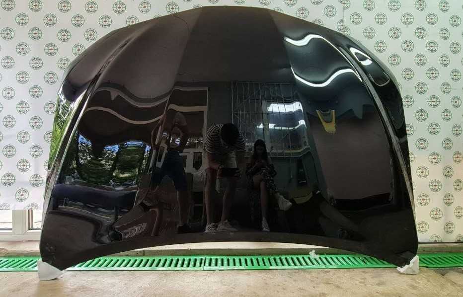 Капот Toyota Сamry 70 2017-2022 года в 218 цвете Attitude Black Pearl