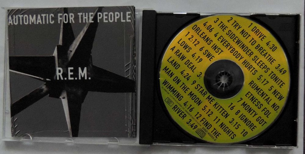 CD R.E.M. automatic for the people