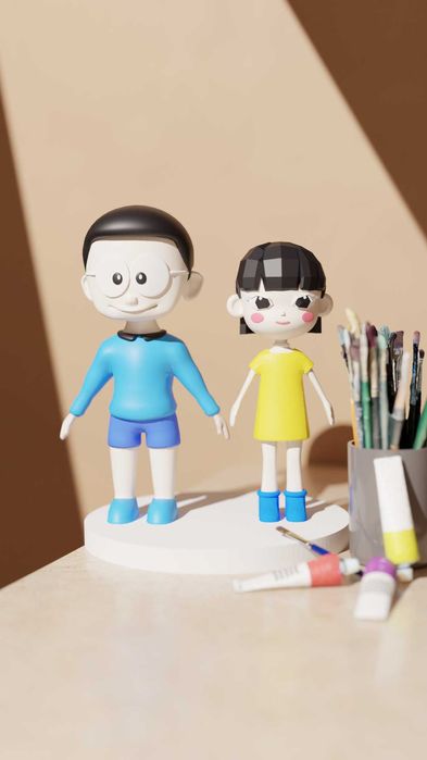 Malowanka Figurka – idealna dla par / na prezent