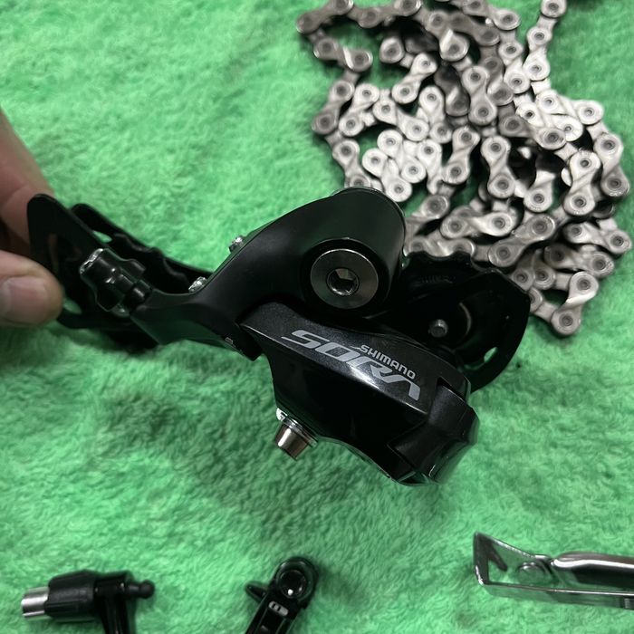 Групсет Shimano Sora 9х2, гарний стан!