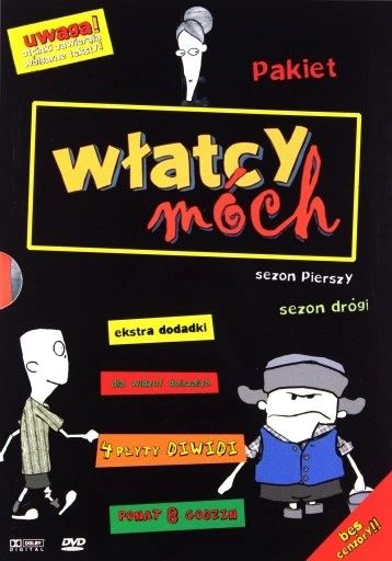 Włatcy móch sezony pierwszy i drógi 4 płyty DVD,