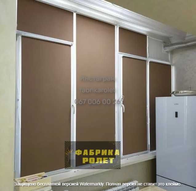 Рулонные шторы, жалюзи тканевые от производителя Измаил