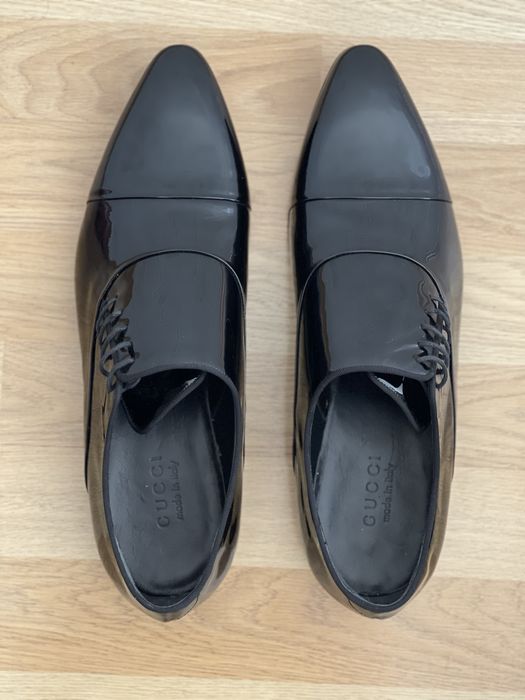 Мужские лаковые туфли Gucci (оригинал)