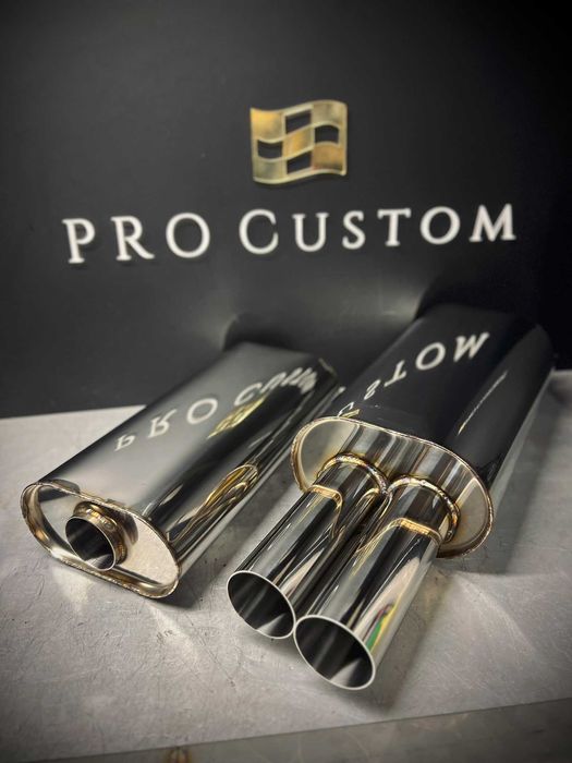 -= BMW E60 E61 5er 530i 540i 550i M5 n62 s85 V10 tłumiki wydech Pro -=