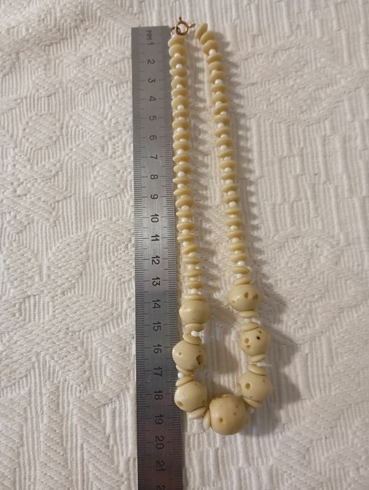 Бусы . Кость. Винтаж