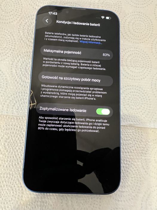 Iphone 13 128gb niebieski